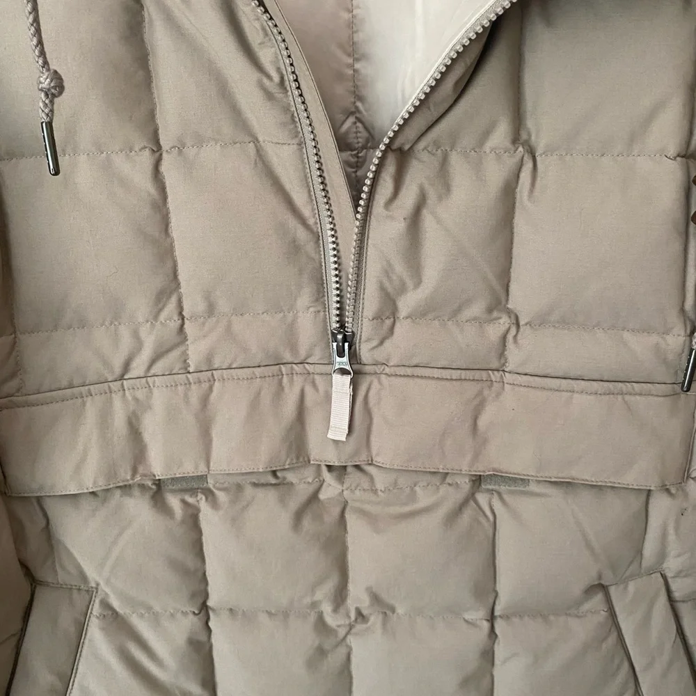 EDDIE BAUER WOMEN’S SIZE MEDIUM EARLY WINTER ANORAK IN STONE - Picture 3 of 15